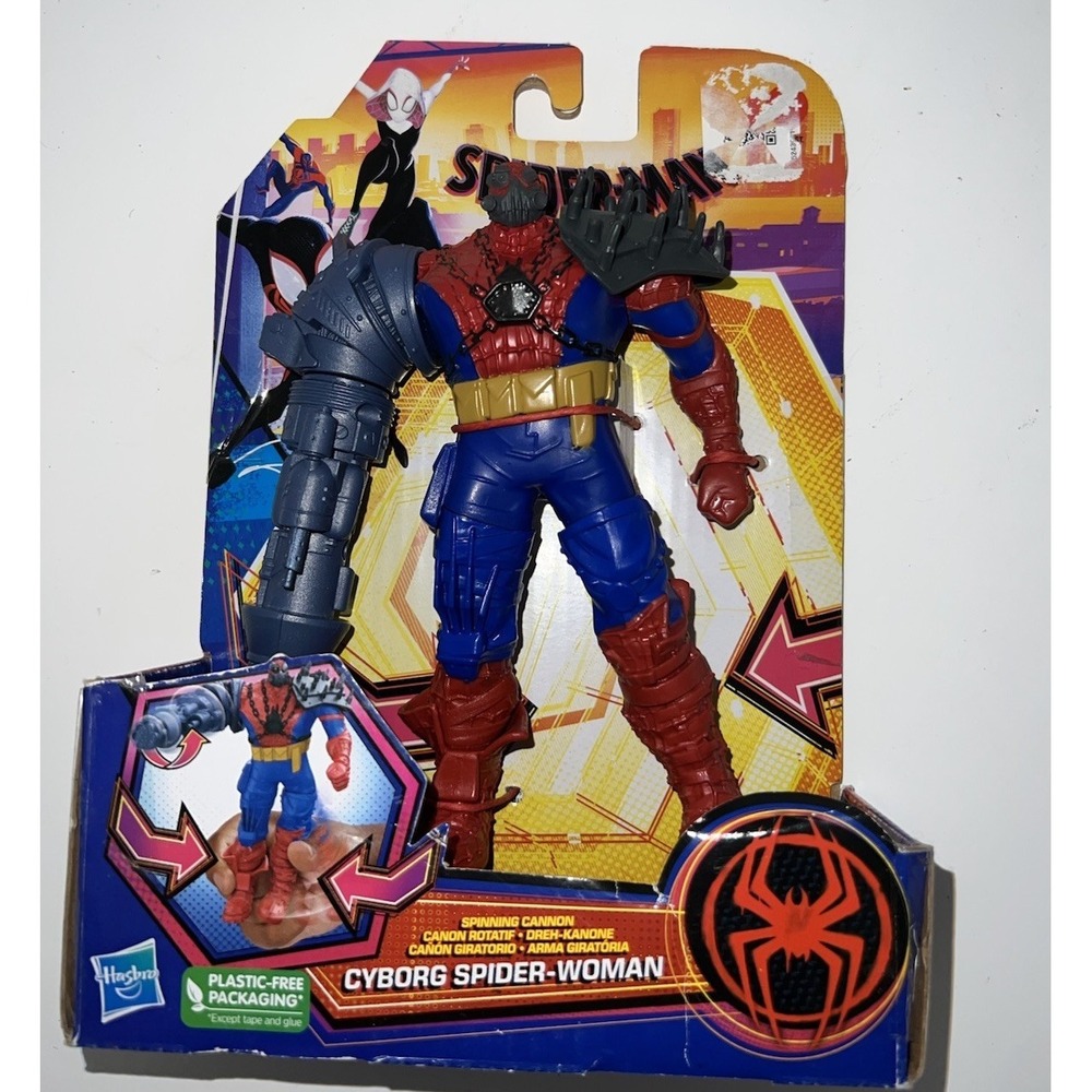 (J1/5N))Spider-man CYBORG SPIDER-WOMAN into the spider-verse movie marvel  2022